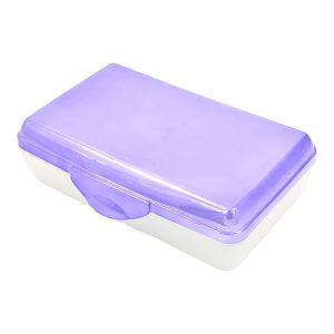 Metallic Pencil Case Box-Purple