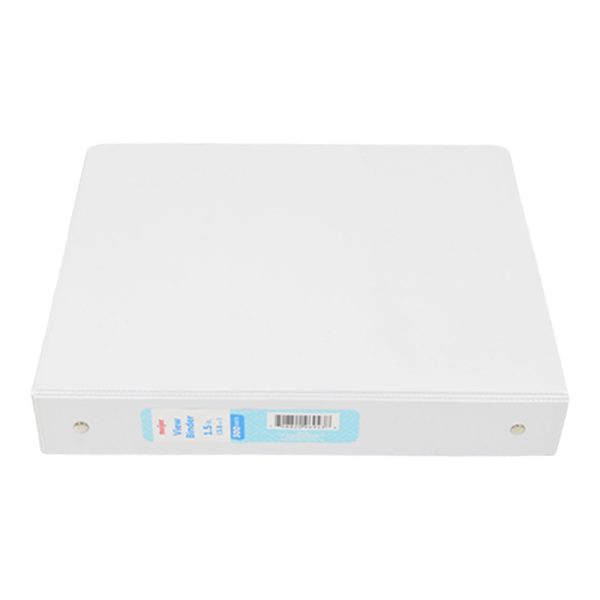 1.5” View Binder-White